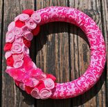 Pink Kid's Wreath 4 small