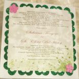 Handmade Wedding Invitations 6 small