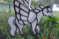 3d Stained Glass Flying Pegasus 1 small