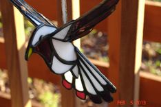 Stained Glass 3d Flying Birds 3 small