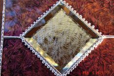 Van Gogh Glass Red & Copper Large Jewelry Box 4 small