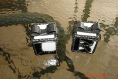 Set Of 2 - Bride And Groom Initialed Wedding Ring Exchange Stained Glass Box 3 small