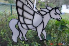 3d Stained Glass Pegasus In 1 small