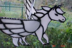 3d Stained Glass Pegasus In 2 small