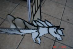 3d Stained Glass Pegasus In 3 small