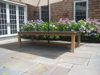 Bluestone Teak Table 6 small