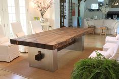 Barn Wood Dining Table 1 small