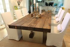 Barn Wood Dining Table 2 small