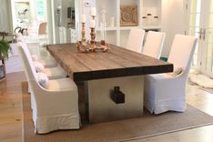 Barn Wood Dining Table 3 small