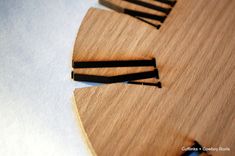 Home Wall Decor - Wall Clock: Roman White Oak 5 small