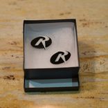 Customized Superhero  Cufflinks In Acrylic 2 small