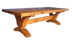 Massive Oak Dining Table 3 small