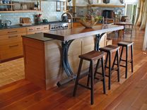 White Oak Kitchen In The Adirondacks 3 small