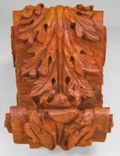 Hand Carved Sapele Corbels 2 small