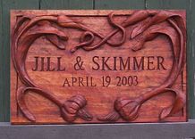 Custom Commemorative Carvings 2 small