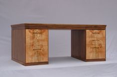 Spalted Maple And Walnut Desk 2 small