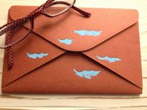 Sailboat Hand Illustrated Postal Notebook 3 small