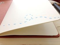 Bumble Bee Hand Illustrated Postal Notebook 4 small