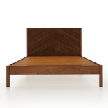 Wooden Bedframe + Headboard 3 small