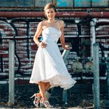 Tea Bridal Gown 5 small