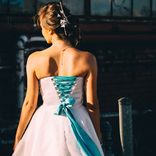 Tea Bridal Gown 2 small