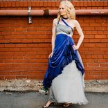 Custom Bespoke Evening Gown 1 small