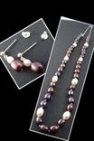 White And Black Pearl Necklace. 1 small