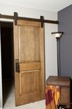 Interior Barn Door Hardware: Flat Track Installation 2 small