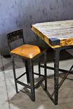 Industrial Pub Height Table & Bar Stools 1 small