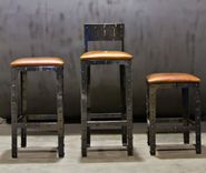 Industrial Pub Height Table & Bar Stools 2 small