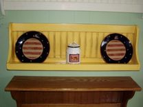 Primtive Collections Display Wall Shelves And Coat Racks 4 small