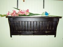 Primtive Collections Display Wall Shelves And Coat Racks 5 small
