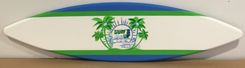 5ft Exterior Wood Surfboard Tiki Bar Beach Hand Painted Wall Sign Personalized Free 4 small