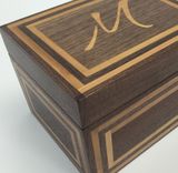 Black Walnut And Bradford Pear Recipe Box 2 small
