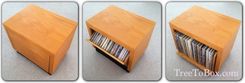 Revolving Vinyl Record Album Cabinet 3 small