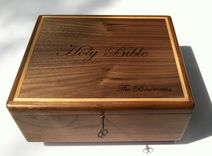 Custom Wooden Bible Boxes 1 small