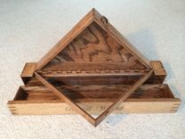 Custom Wooden Flag Boxes 5 small