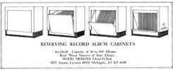 Revolving Vinyl Record Album Cabinet 5 small