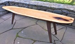 Cherry Slab Coffee Table 2 small