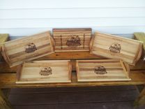 Personalized Cutting Boards / Serving Trays Engraved With Your Logo 1 small