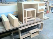 Contemporary Drafting Table 4 small