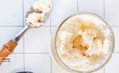 Coconut Rose Body Whip 1 small