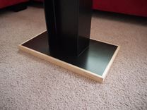 Steel, Granite And Maple End Tables 2 small