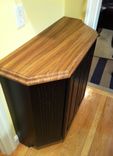 Zebrano Kitchen Island 2 small