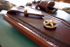 Custom Leather Knife Sheath 2 small