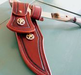 Custom Leather Knife Sheath 4 small
