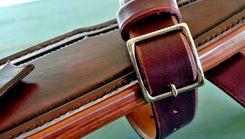 Leather Knife Sheath - W/Leg Strap 3 small