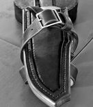 Leather Knife Sheath - W/Leg Strap 1 small