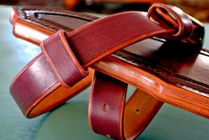 Leather Knife Sheath - W/Leg Strap 4 small