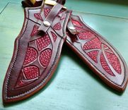 The Drago Series - Custom Leather Knife Sheaths 2 small